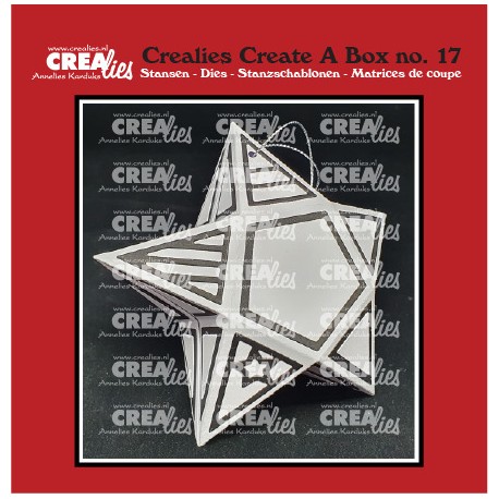 Crealies CREATE A BOX - STAR BOX