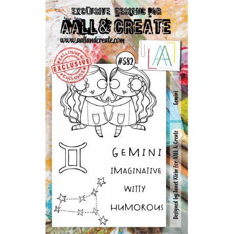 AALL AND CREATE STAMP CLEAR -582AALL AND CREATE STAMP CLEAR -582 GEMINI