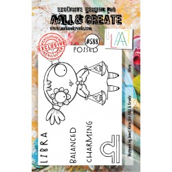 AALL AND CREATE STAMP CLEAR -588 LIBRA