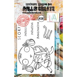 AALL AND CREATE STAMP CLEAR -590 SCORPIO