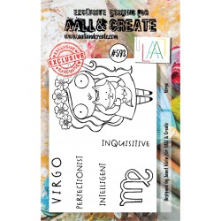 AALL AND CREATE STAMP CLEAR -593 VIRGO