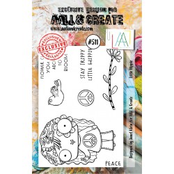 AALL AND CREATE STAMP CLEAR -511 LITTLE HIPPIE