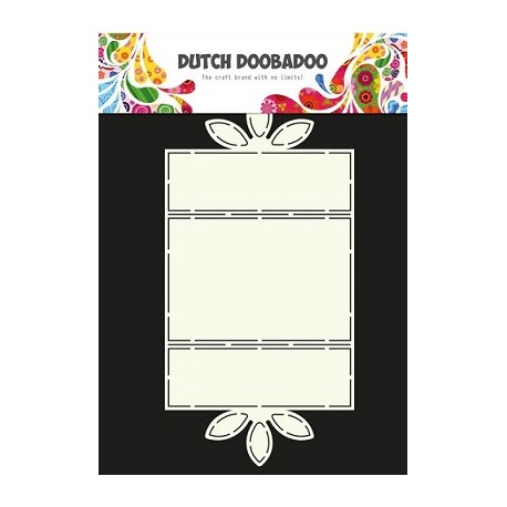 Dutch Doodaboo CARD ART FLOWER