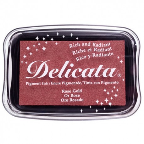Tsukineko Delicata ROSE GOLD - Pigment ink,
