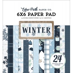 ECHO PARK PAPER WINTER PAPER PAD 15x15cm