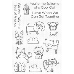 MFT CLEAR STAMPS BEST OF FRIENDS