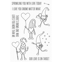 MFT CLEAR STAMPS LOVE YOU GNOME MATTER WHAT