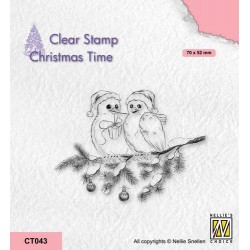 Nellies Choice Clearstamp - CELEBRATING CHRISTMAS