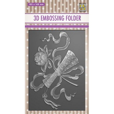 NELLIES CHOICE 3D EMBOSSING FOLDER diploma