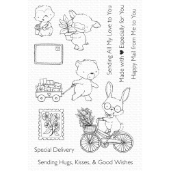 MFT CLEAR STAMPS HAPPY MAIL