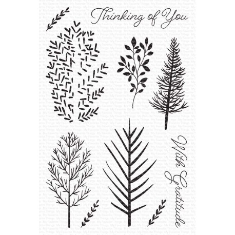 MFT CLEAR STAMPS WONDERFUL WOODS