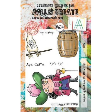 AALL AND CREATE STAMP CLEAR -634 CAPTAIN HOOK