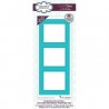 Creative Expressions • Craft die slimline STITCHED RECTANGLES TRIO