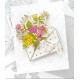 PINKFRESH STUDIO Floral Envelope stamp set