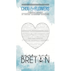 CHOU & FLOWERS TAMPONS CLEAR COEUR BRETON