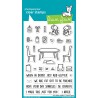 LAWN FAWN CLEAR STAMPS JUST ADD GLITTER