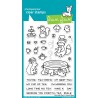 LAWN FAWN CLEAR STAMPS TEA-RRIFIC DAY