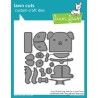 LAWN FAWN CUTS TINY GIFT BOX DOG ADD-ON