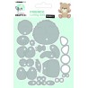 Studio Light Cutting Die CREATIVE CRAFTLAB BEAR TED BASICS