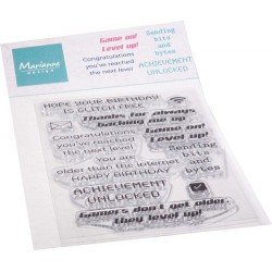 Marianne Design • LEVEL UP CLEAR STAMPS MODERN