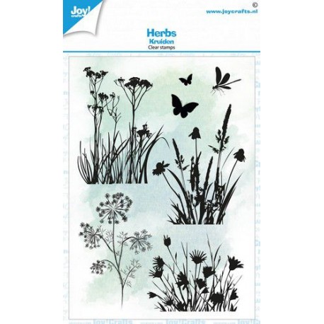 JoyCrafts • CLEARSTAMP A6 HERBS -