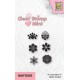 NELLIES CHOICE MINI CLEARSTAMP FLOWERS 2