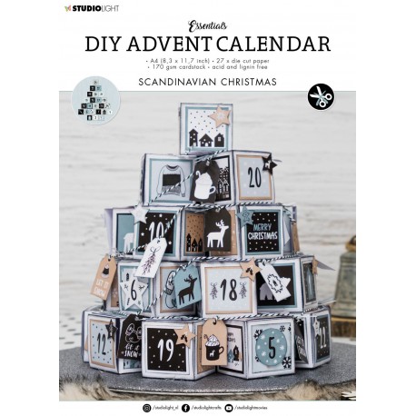 Studio Light DIY CALENDRIER DE L'AVENT