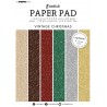 Studio Light VINTAGE CHRISTMAS GLITTER PAPER PAD A5