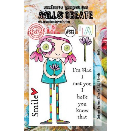 AALL AND CREATE STAMP CLEAR -SMILE 813