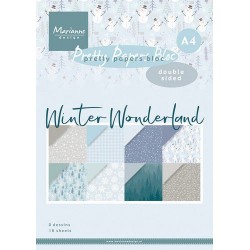 MARIANNE D PAPERS BLOC WINTER WONDERLAND A4