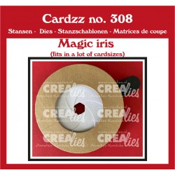 Crealies CARDZZ MAGIC IRIS