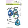 CRAFTEMOTIONS Clear Stamps BIRDS 1 ENGLISH