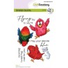 CRAFTEMOTIONS Clear Stamps BIRDS 2 ENGLISH