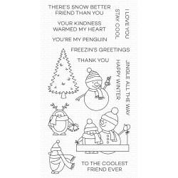 MFT CLEAR STAMPS COOLEST FRIENDS