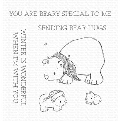 MFT CLEAR STAMPS BEARY SPECIAL