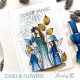 CHOU & FLOWERS EZ CLING Storybook - Il était une fois