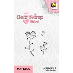 NELLIES CHOICE CLEARSTAMP EMBELLIFERS MINI