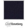 Linen Cardstock Black