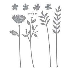 SPELLBINDERS Sealed Wildflowers etched Dies
