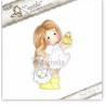 MAGNOLIA STAMPS - LITTLE EASTER - TILDA WITH EGG AND CHICKEN