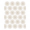 SPELLBINDERS STARBURST Glimmer Blooms Glitter Hot Plate