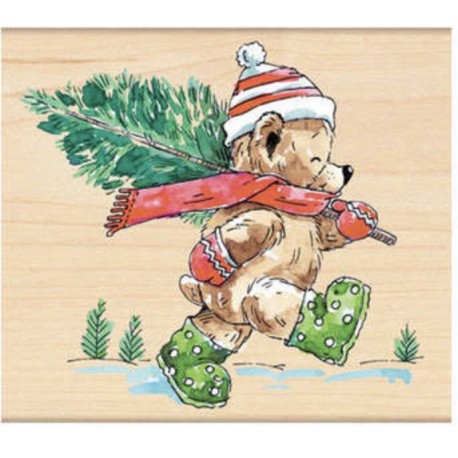 PENNY BLACK WOOD Stamps - Christmas Tree TEd