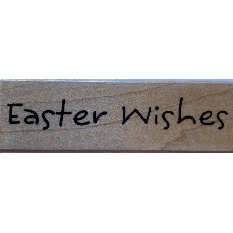 PENNY BLACK WOOD Stamps - Easter wishes