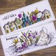 CHOU & FLOWERS TAMPON CLING DOUDOU PRINCESSE "Victoria Street"