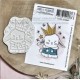CHOU & FLOWERS TAMPON CLING DOUDOU PRINCESSE "Victoria Street"