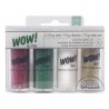 WOW! EXTRE FINE GLITTER SET, 4 COULEURS, NOEL