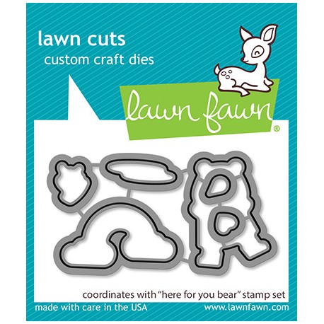 LAWN FAWN DIES HERE FOR YOU BEAR