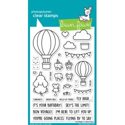 LAWN FAWN CLEAR STAMPS FLY HIGH