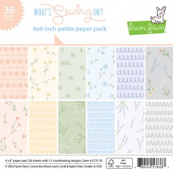 LAWN FAWN PAPER PAD WHAT'S SEWING ON