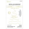 SPELLBINDERS SHINING CHRISTMAS TREE GLIMMER HOT FOIL PLATE & DIE SET
